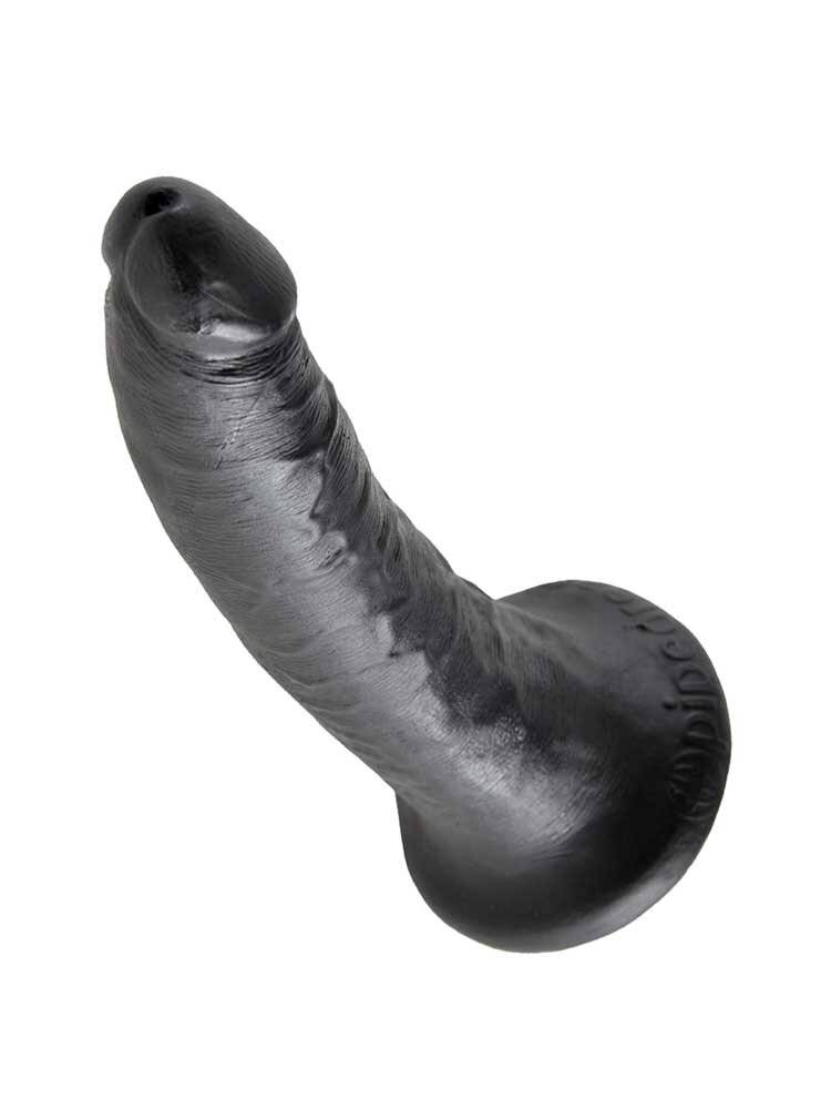 King Cock 18cm Black by Pipedream
