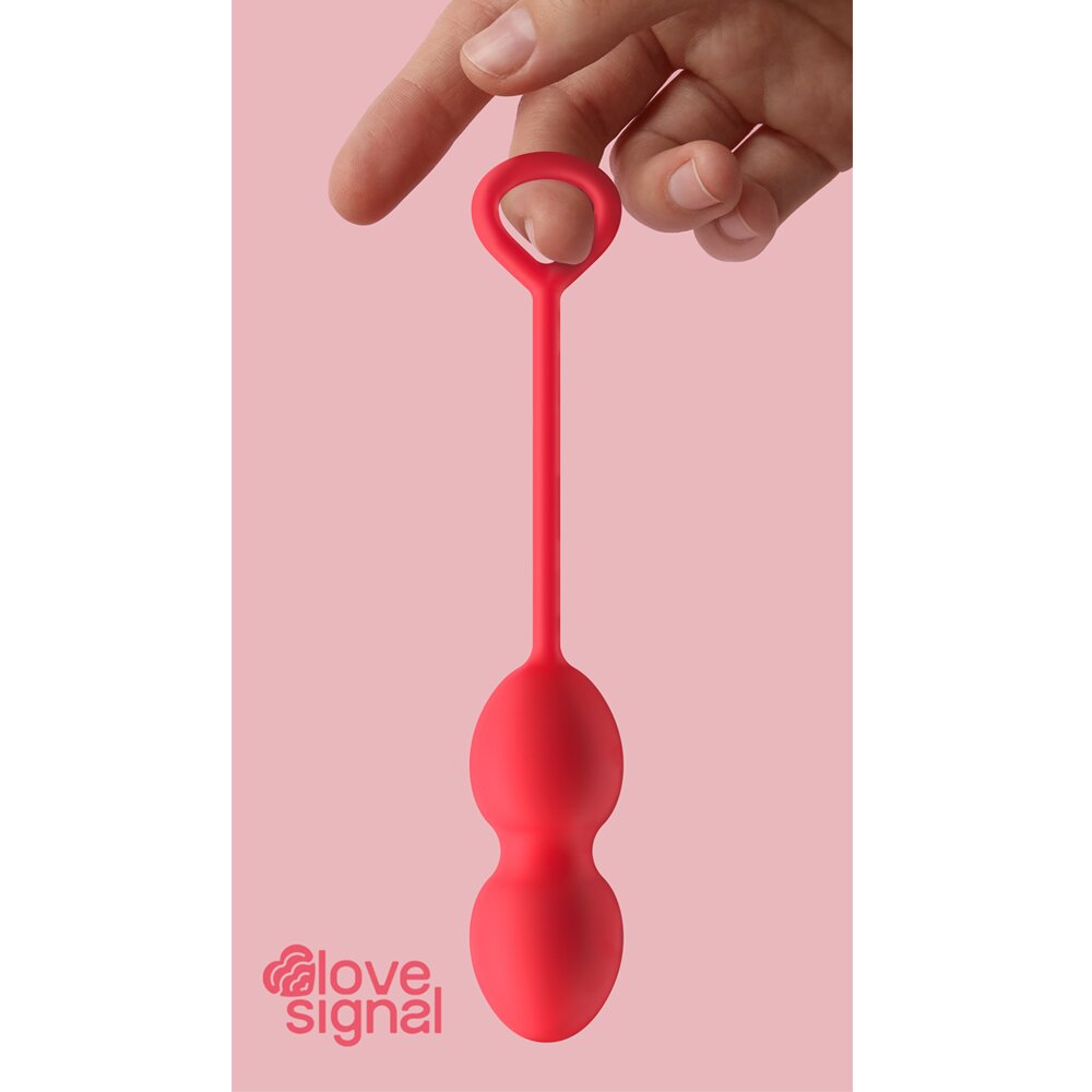2.7cm Ø Playful Drops Love Balls Red Dream Toys