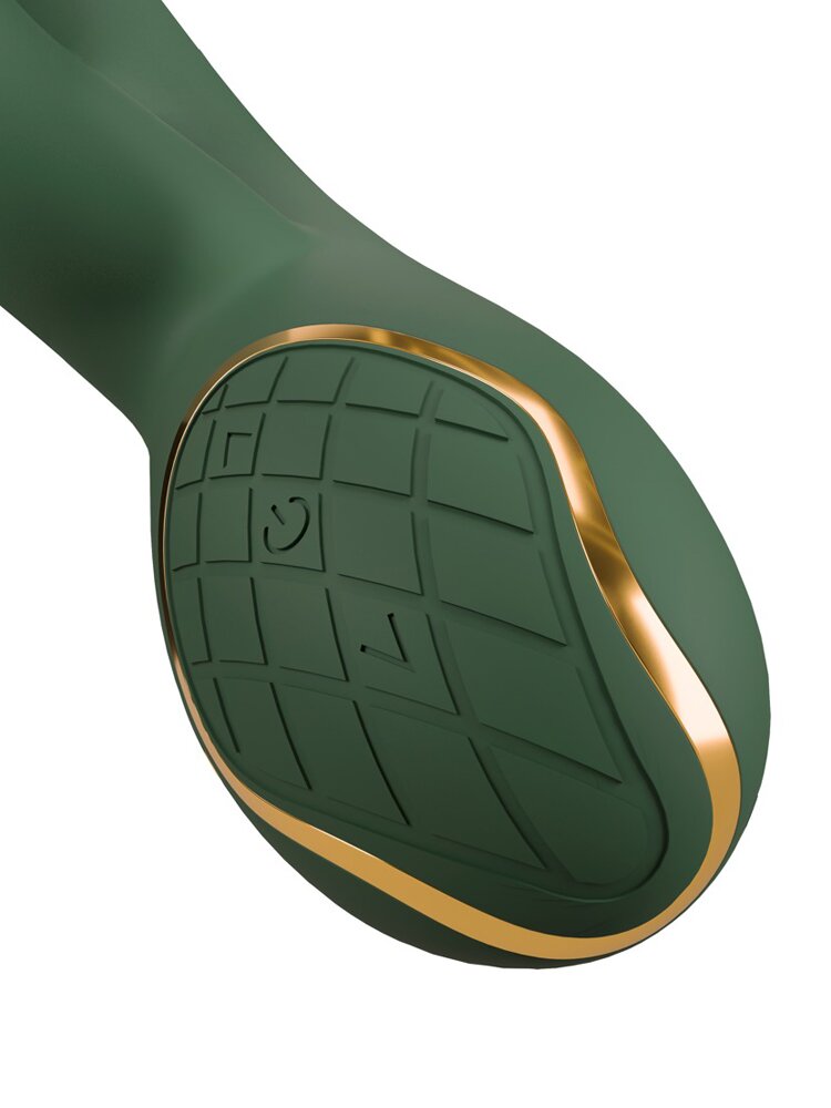 23.0cm Emerald Love Luxurious Slicone Rabbit Vibrator Orion