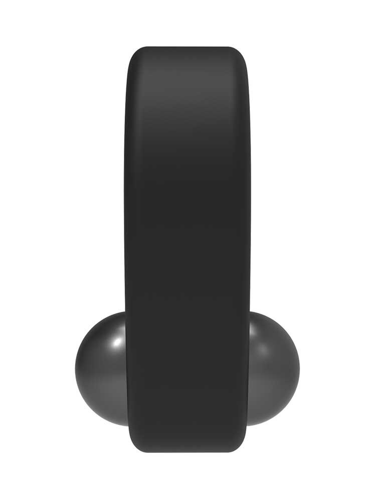 Ramrod Single Weight Cock Ring Black Dream Toys