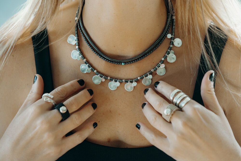 Minimal Necklace by Cherry Anthie