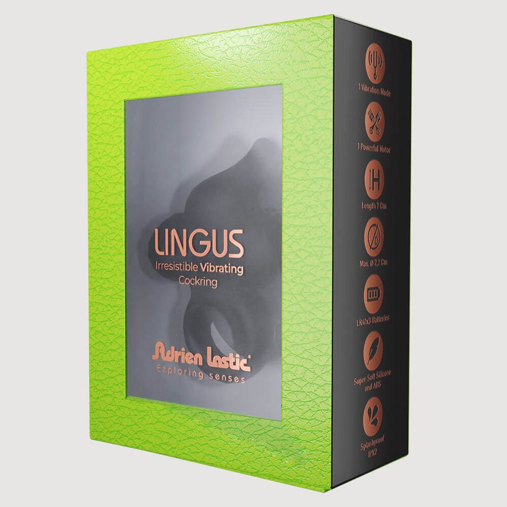 Lingus Vibrating Cock Ring by Adrien Lastic
