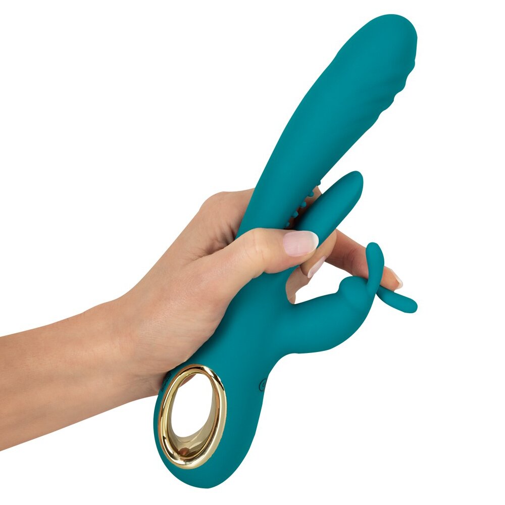 25.0cm Rabbit Thrusting Vibrator with G-Spot Stimulation Sweet Smile Orion