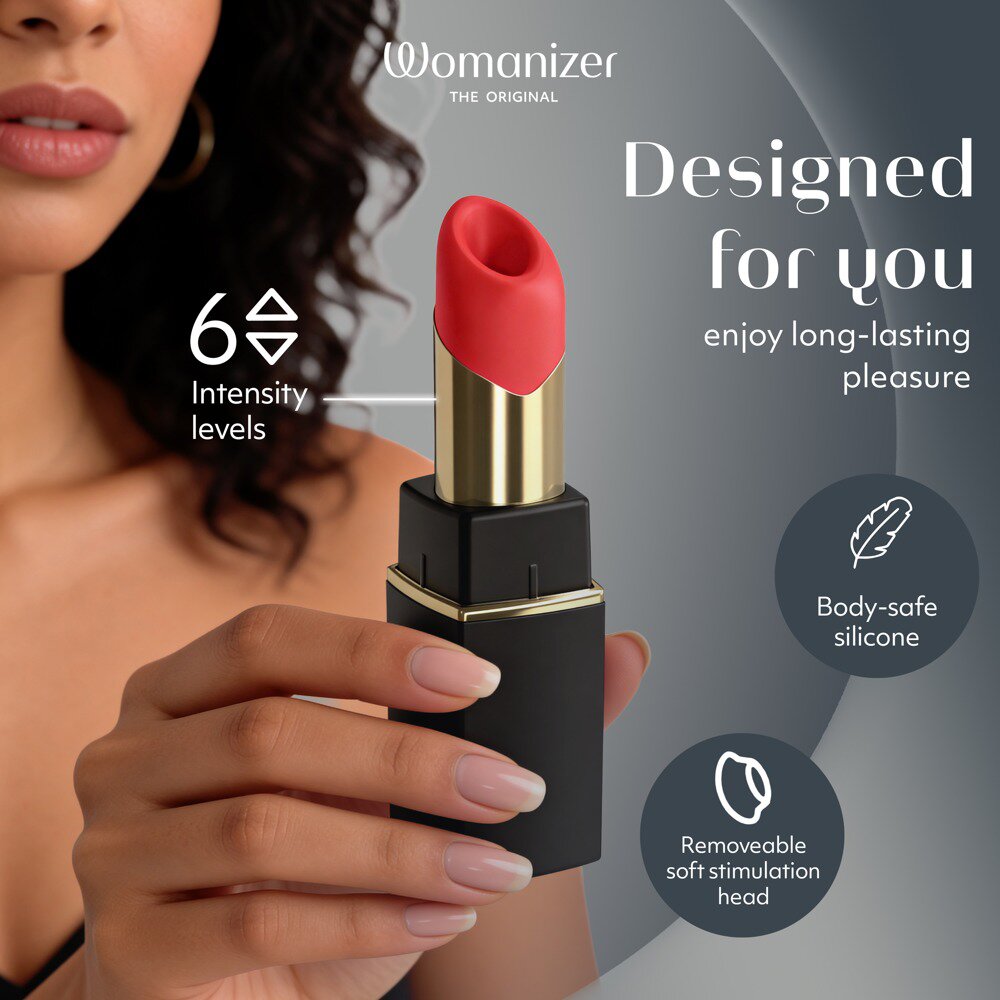 12.7cm Beauty Lipstick Clitoral Stimulator by The Original Womanizer