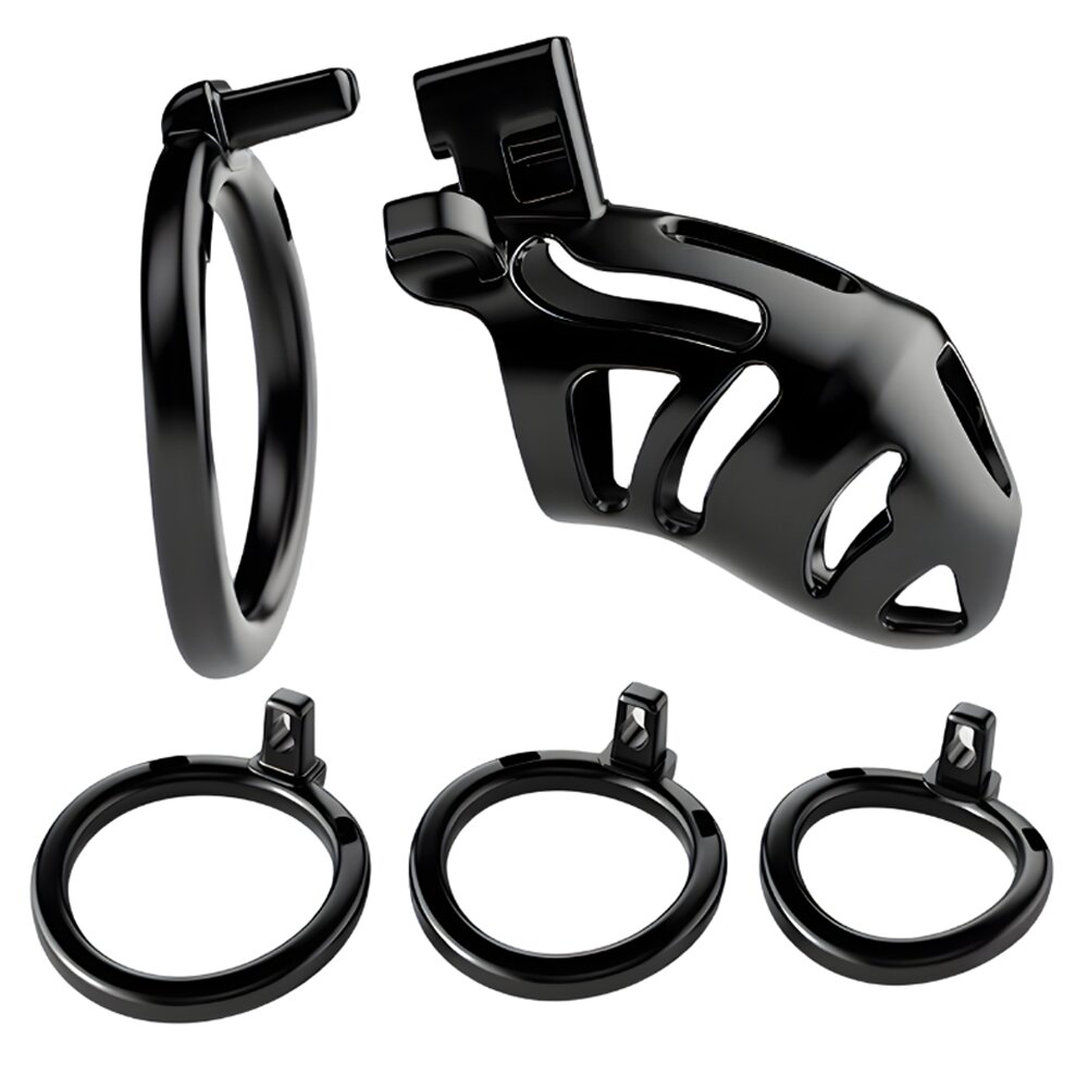 Curfew Impound Cock Cage Black Loving Joy