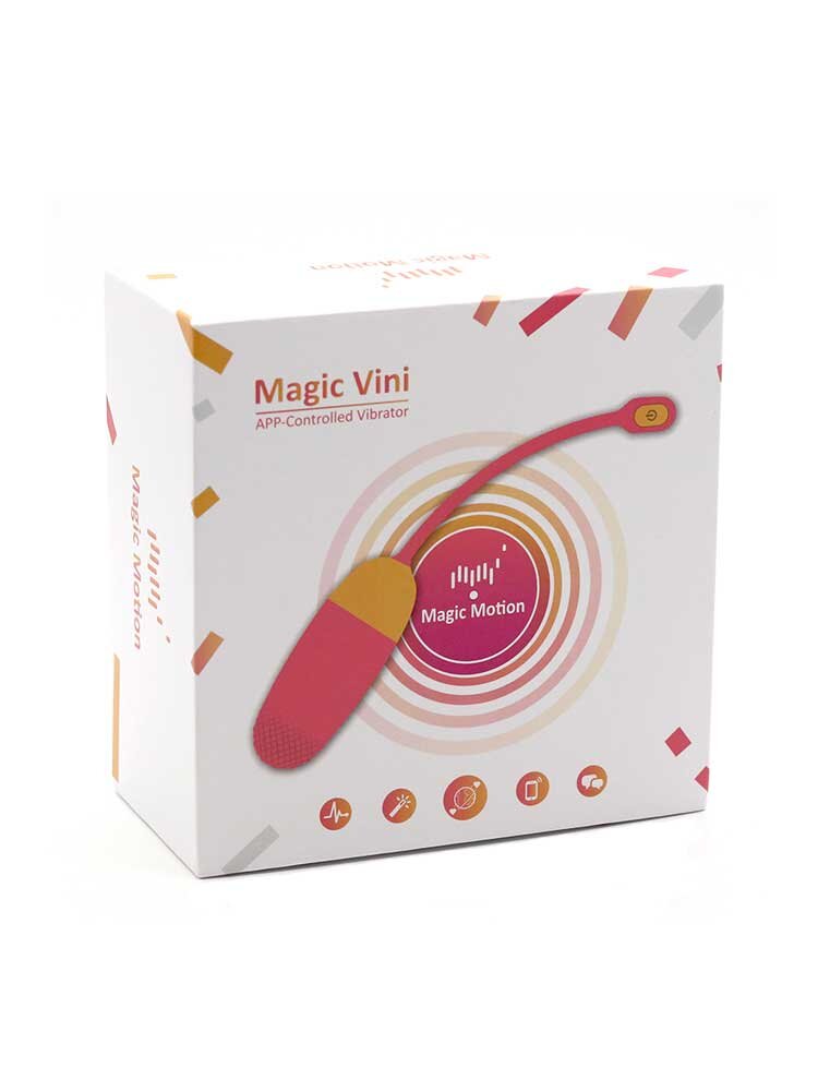 Vini App Controlled Love Egg Pink/Yellow Magic Motion