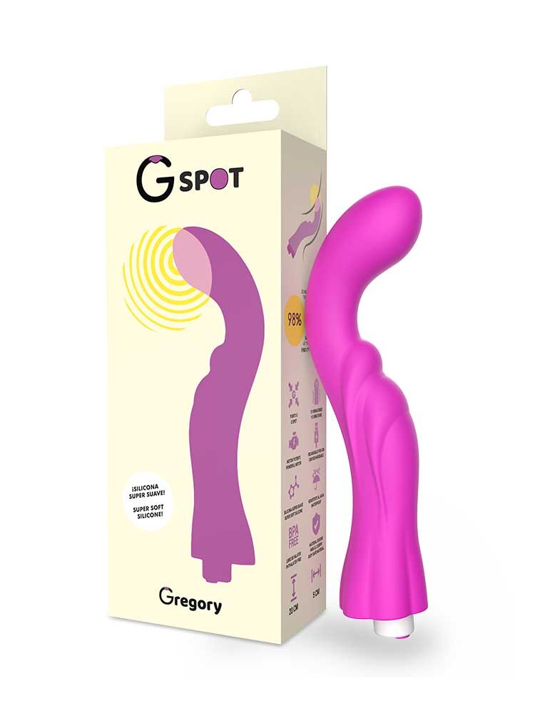 Gregory G-Spot Vibrator Pink DreamLove