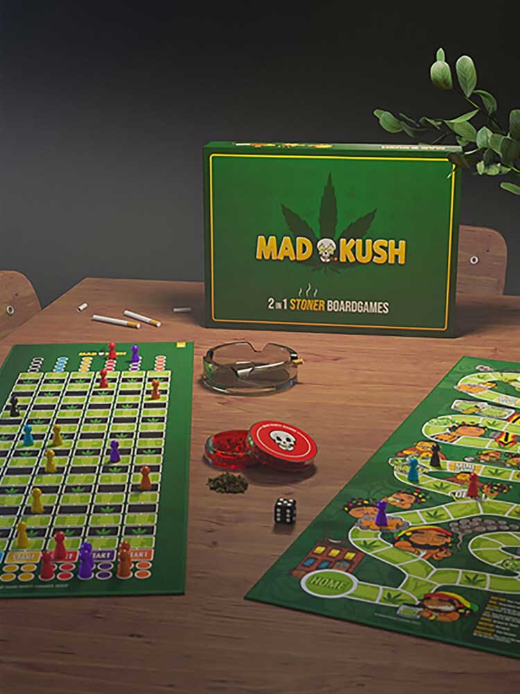 MadKush 2 in 1 Party Board Game by MadPartyGames