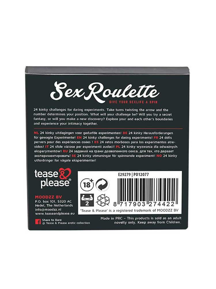 Sex Roulette Kinky Edition by Tease & Please