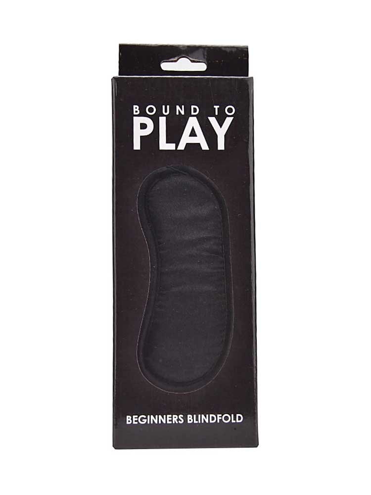 Bound to Play Beginners Blindfold Black Loving Joy