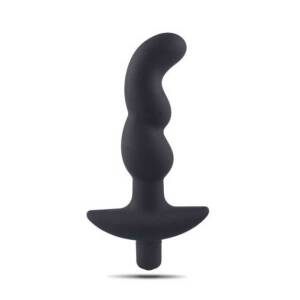 Black Twist DarkSide Vibrating Butt Plug Black Toyz4Lovers