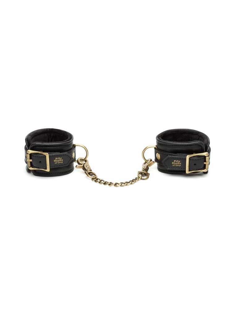 Bound to You Faux Leather Wrist Cuffs by Fifty Shades of Grey