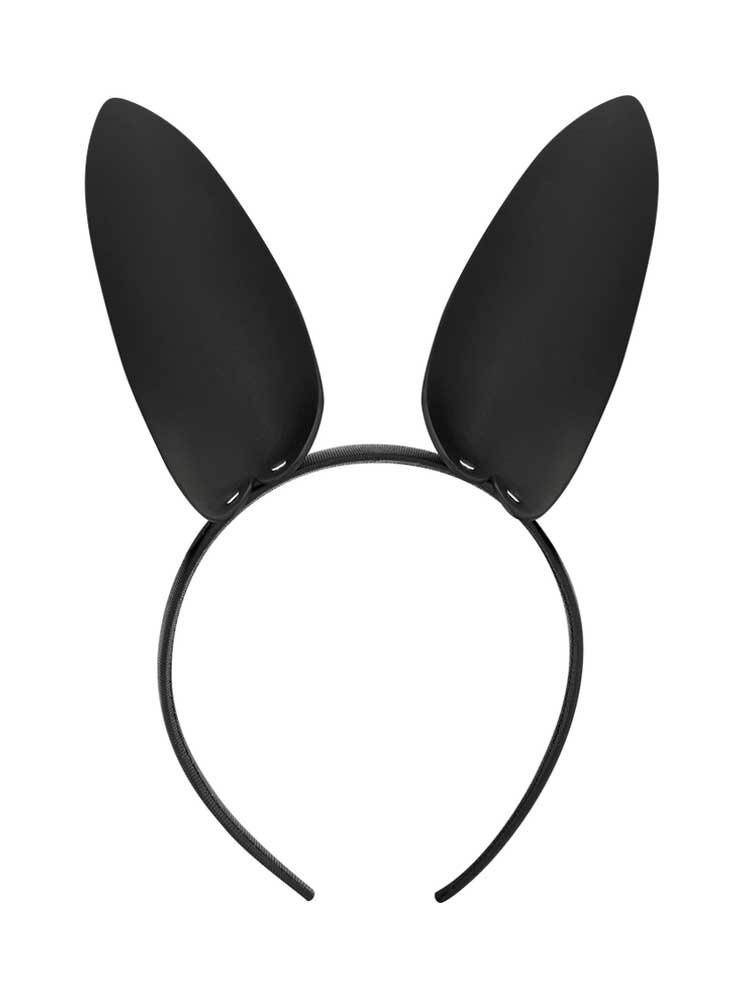 Headband with Rabbit Ears Coquette Chic Desire Black DreamLove