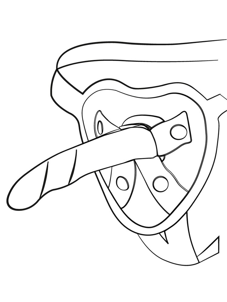 18.0cm Dizi Multicolor Dildo 'Take a Ride' Romp