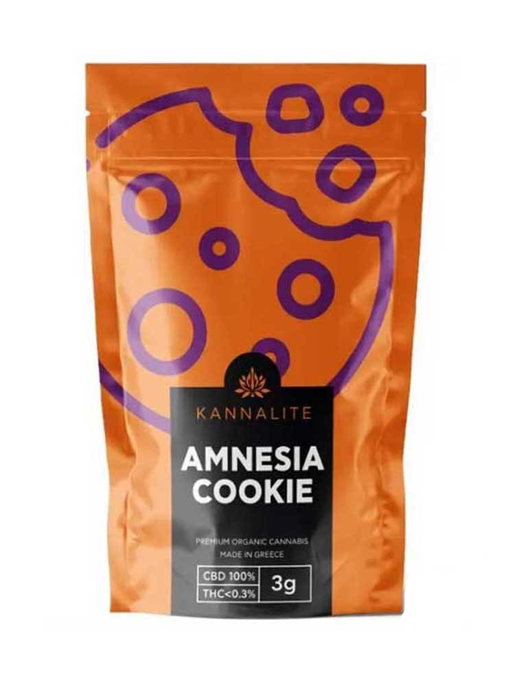 Amnesia Cookie Ελληνικοί Βιολογικοί Ανθοί CBD 9% 3gr Kannabio