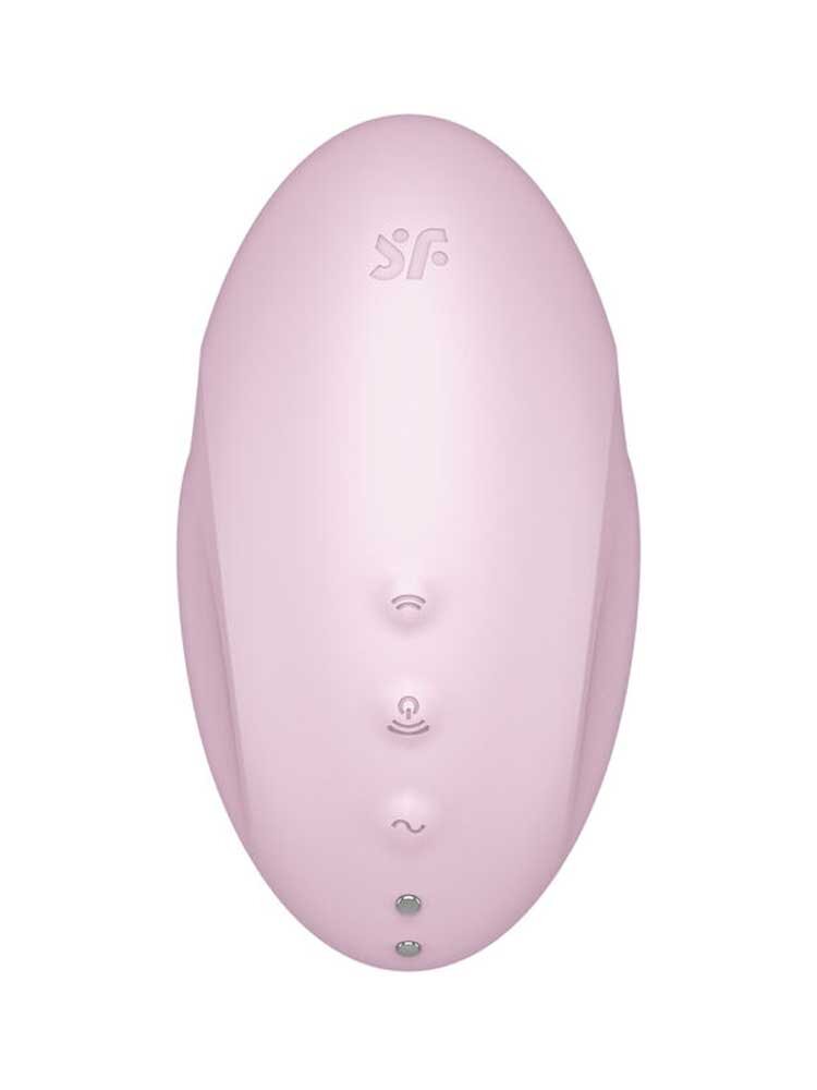 Vulva Lover 3 Air Pulse Stimulators + Vibration Pink by Satisfyer