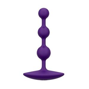 13.5cm Amp Anal Beads Purple Romp