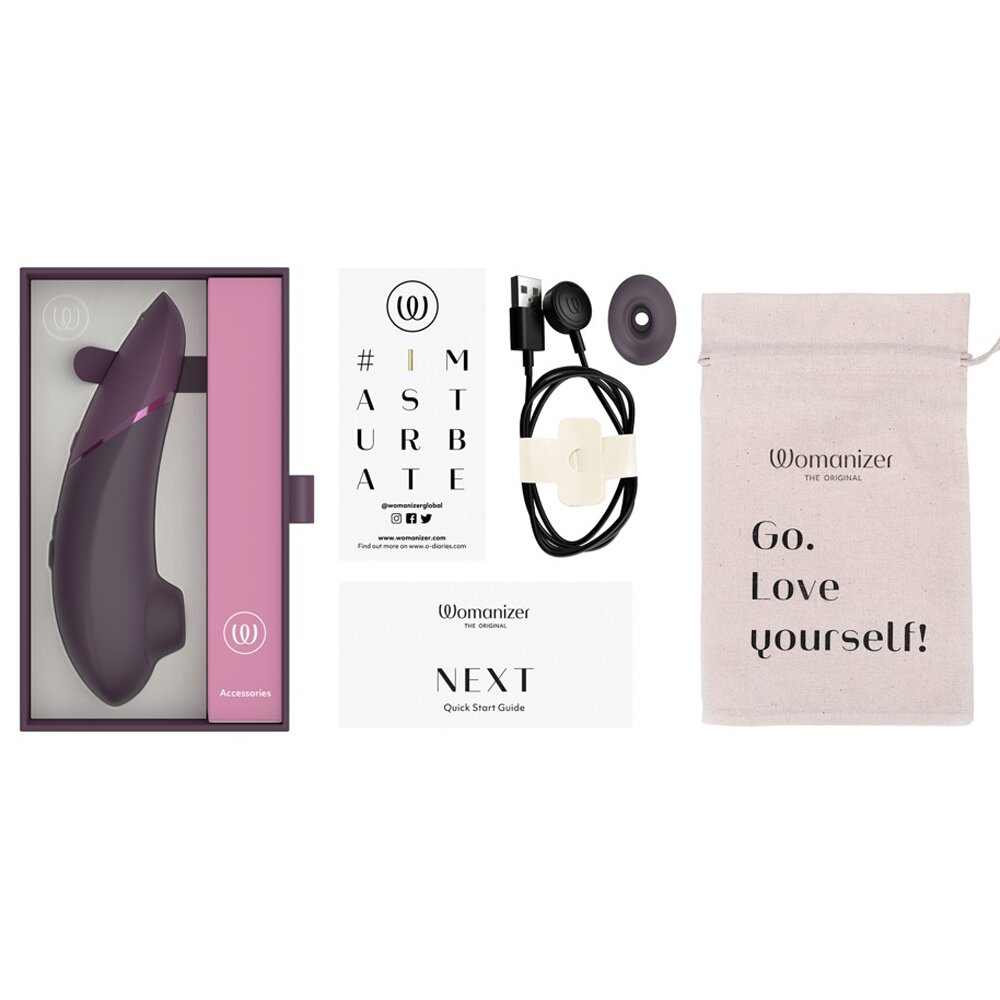 19.3cm Next Clitoral Stimulator Purple by The Original Womanizer