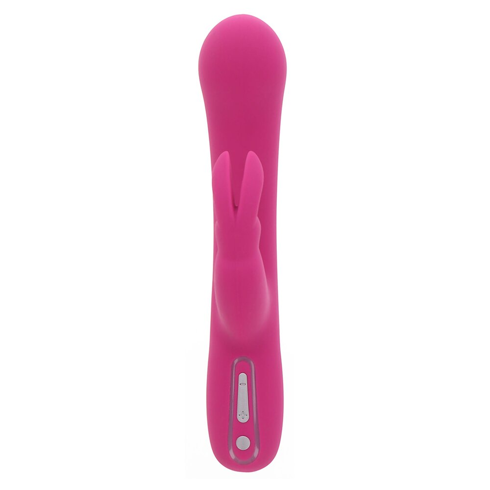 21.5cm Exciting Love Rabbit Vibrator Pink by ToyJoy