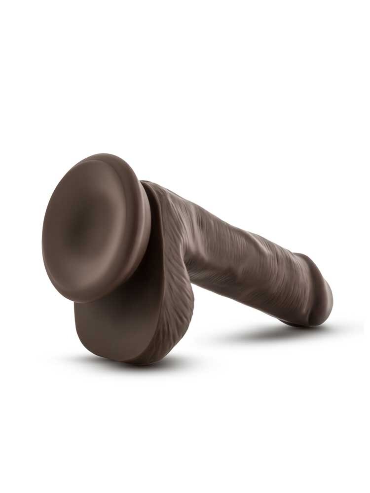 15.2cm Top Gun Tommy Lover Boy Realistic Dildo Brown Blush Novelties