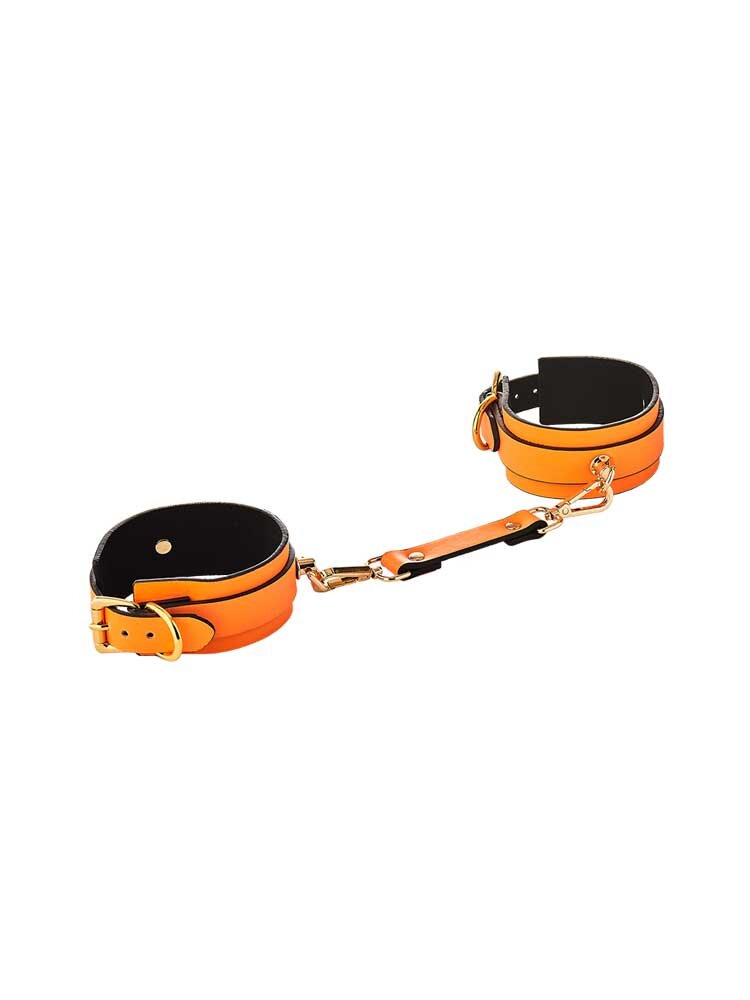 Radiant Ankle Cuffs Glow in the Dark Orange by Dream Toys