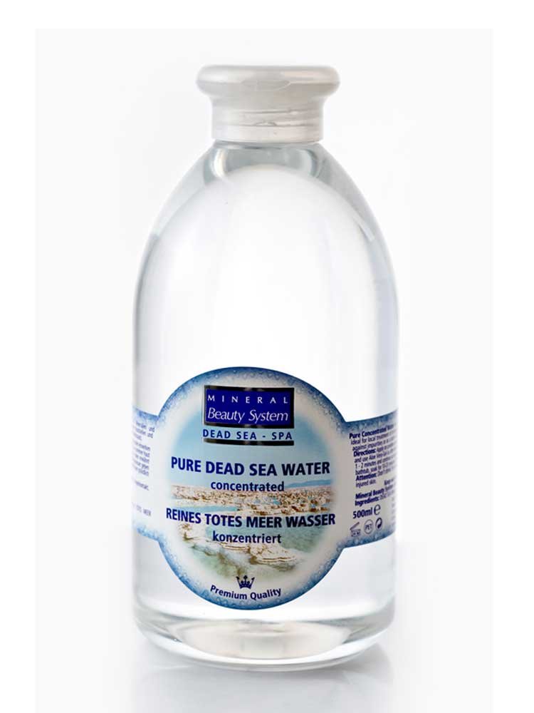 100% Dead Sea Water Concentrated 500ml by Mineral Beauty System
