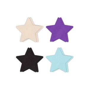 Star 4 Colors B (4 Pairs) Pretty Pasties NS Novelties