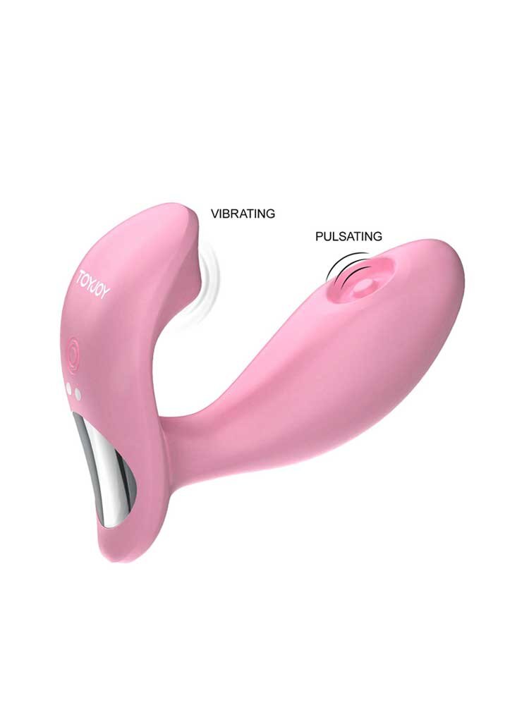 10.0cm Urban Flamengo Pulsating G-Spot Vibrator Pink ToyJoy