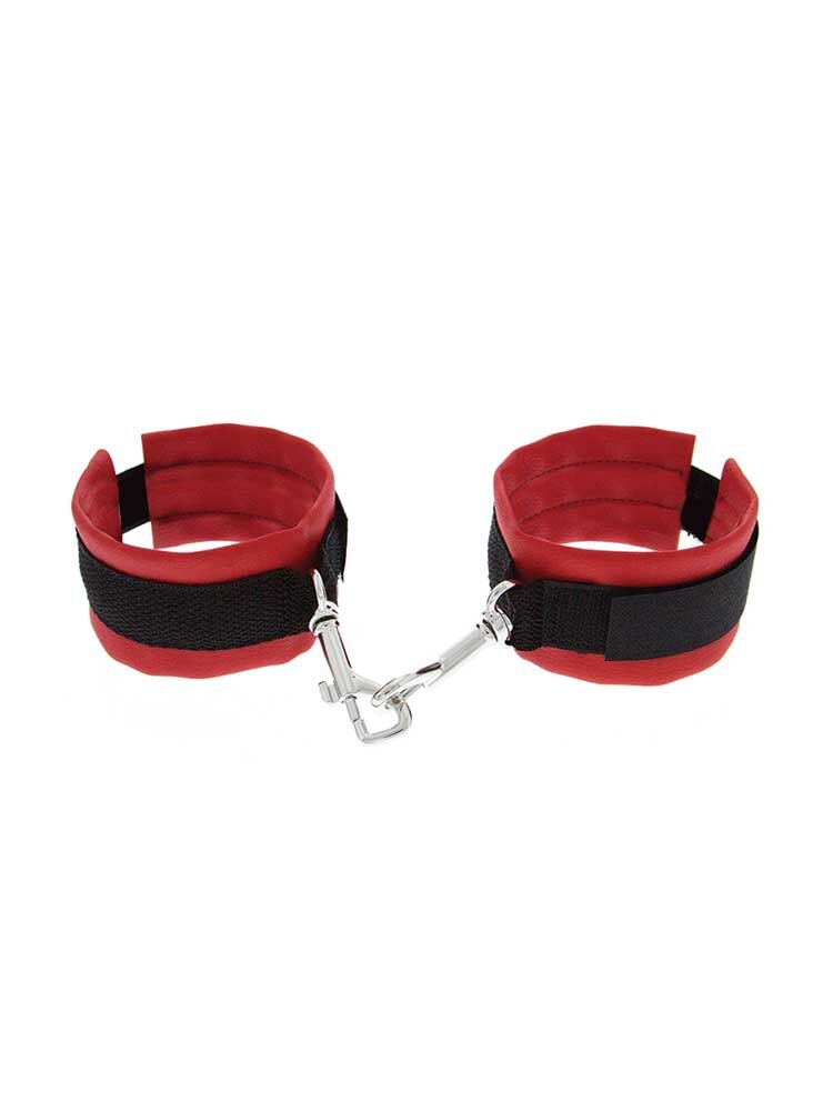 Luxurious Handcuffs Red by Guilty Pleasure