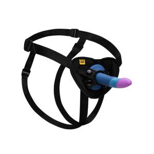 Piccolo Pegging Kit with Multicolor Dildo Romp