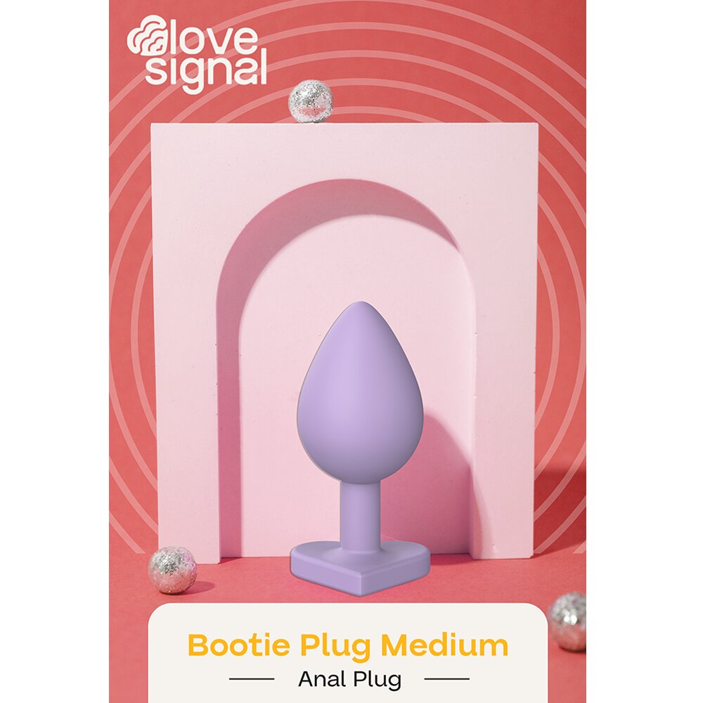 2.8cm Ø Heart Butt Plug Medium Love Signal 8.5cm Dream Toys