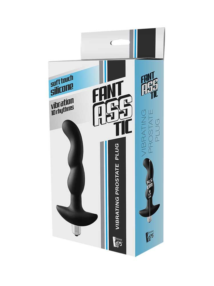 10 Functions FantASStic Prostate Vibrating Anal Plug by Dream Toys