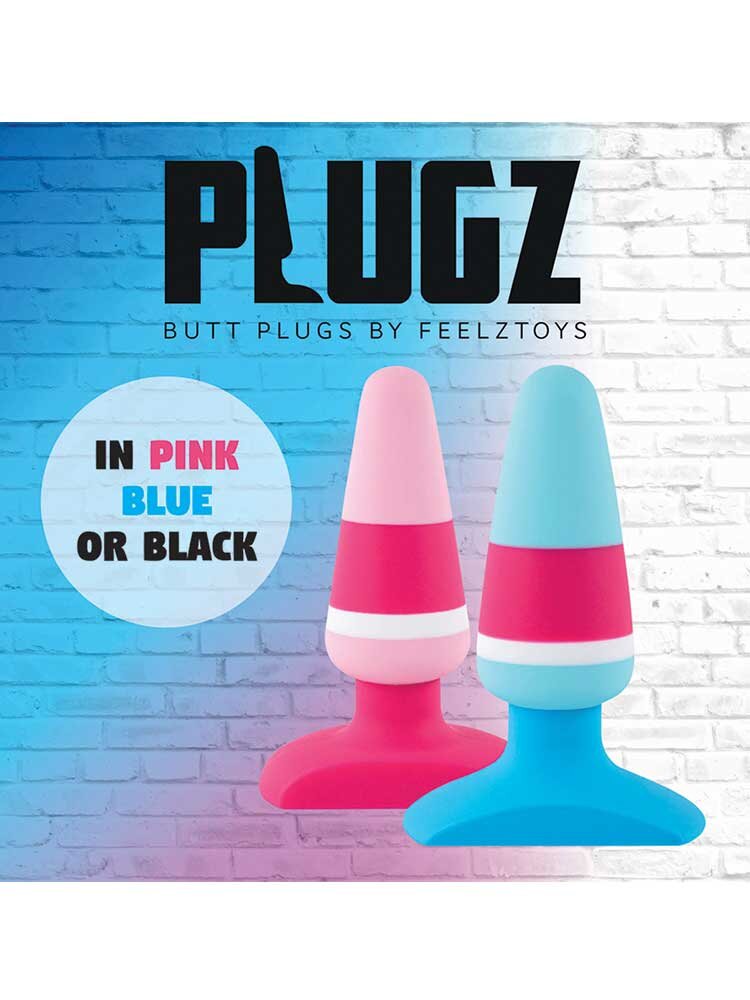 Plugz Butt Plug Colors Nr. 1 Blue by FeelzToys