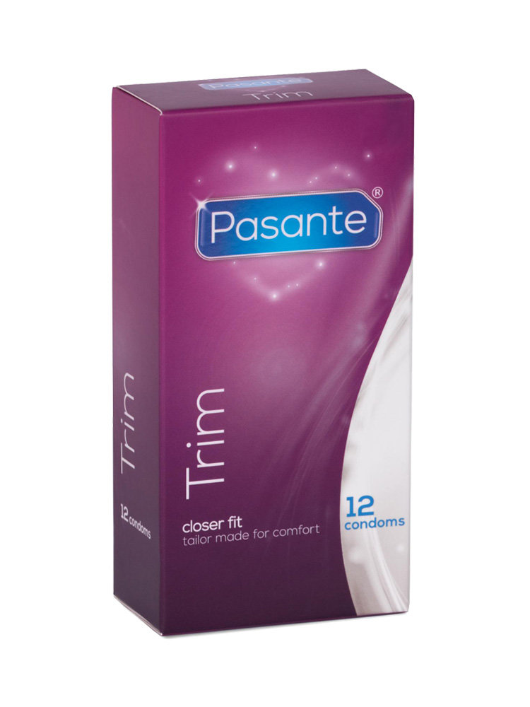 Trim Condoms 12 Pack Pasante