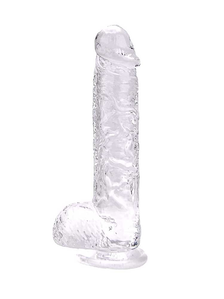 23.0cm Dildo with Balls Clear Loving Joy