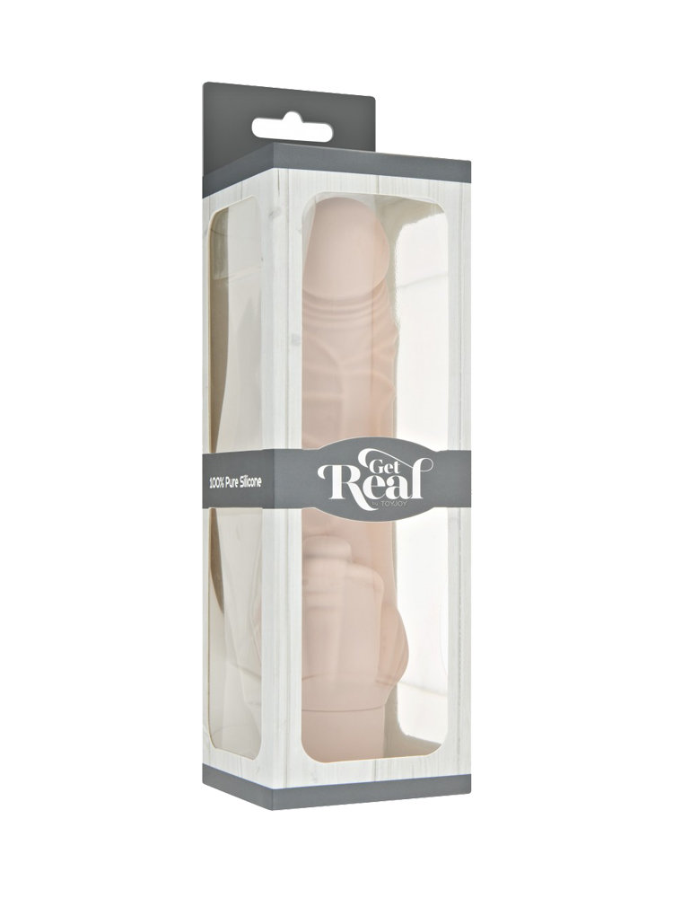 Get Real Clitoral Realistic Vibrator 21cm Natural by ToyJoy