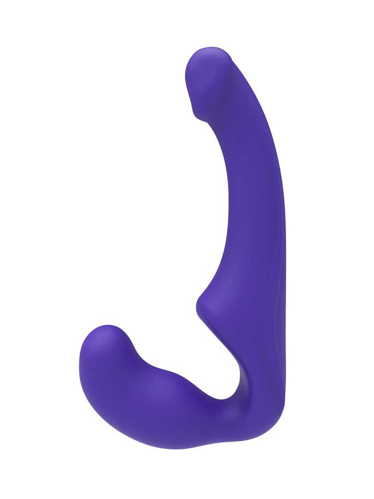 Bend Over Strapless Strap On Purple ToyJoy