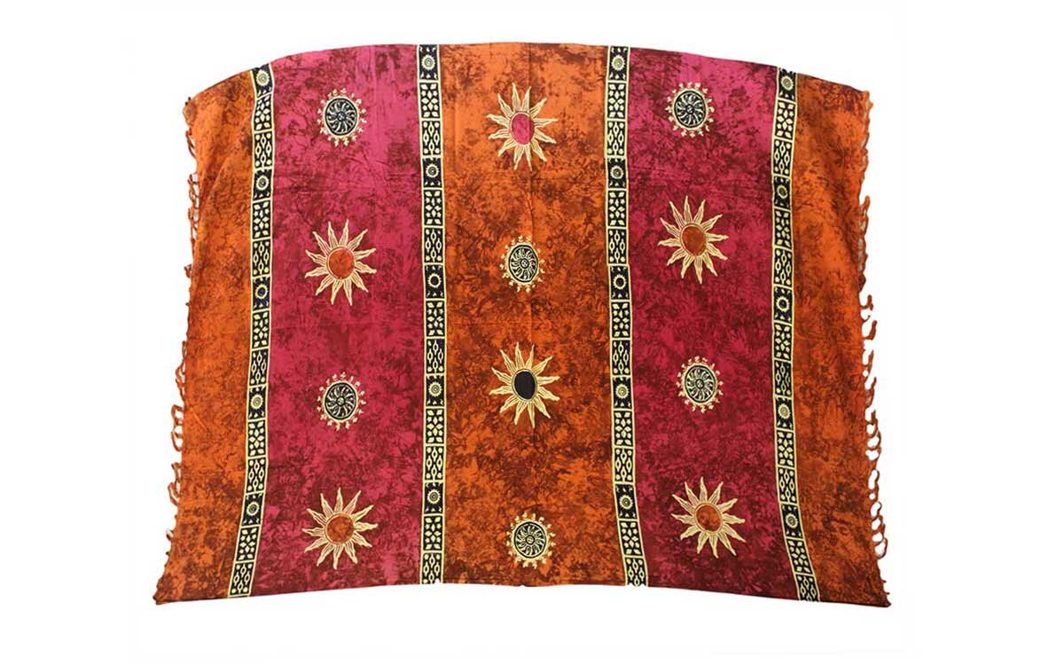 Surya Bali Sarong Orange by Nature & Body