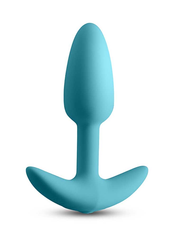 Techno App Controlled Vibrating Butt Plug Blue NSNovelties