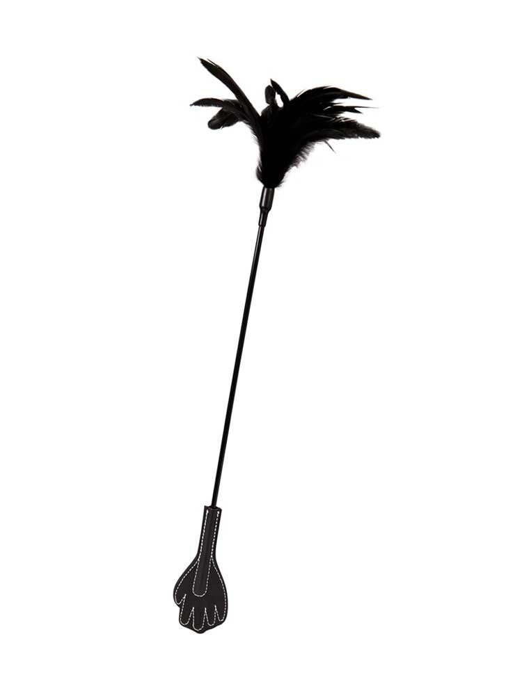 Feather Whip Black by Guilty Pleasure