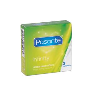 Delay Infinity Condoms 3 pack Pasante