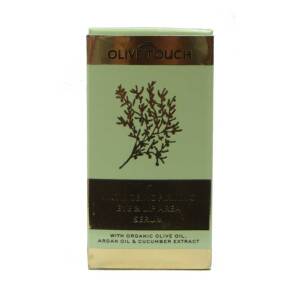 Anti ageing Firming Eye & Lip Area Serum με βιολογικό λάδι ελιάς, λάδι argan & εκχύλισμα αγγουριού 15ml Olive Touch