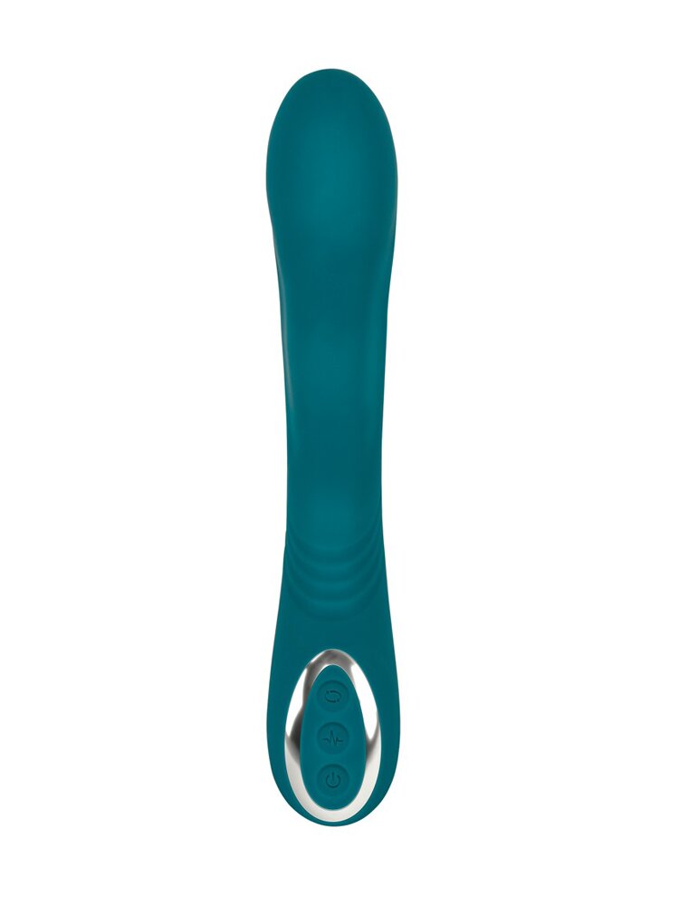 22.8cm Rotating G-Spot Silicone Vibrator Sweet Smile Orion