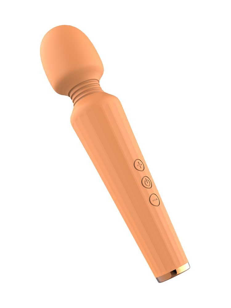 Glam Wand Vibrator Orange by Dream Toys