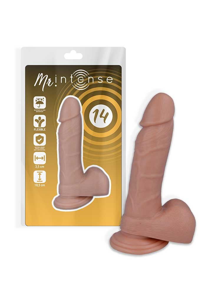 Mr Intense 14 Realistic Cock 18.5cm by DreamLove