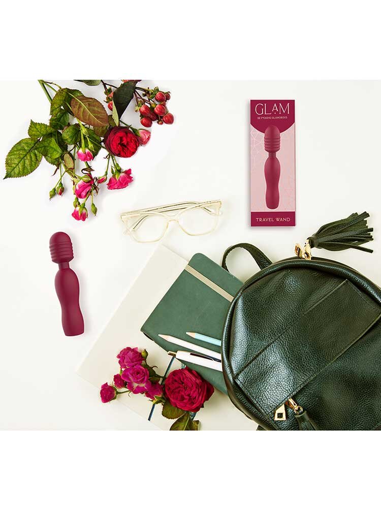 Glam Travel Wand Bordeaux by Dream Toys