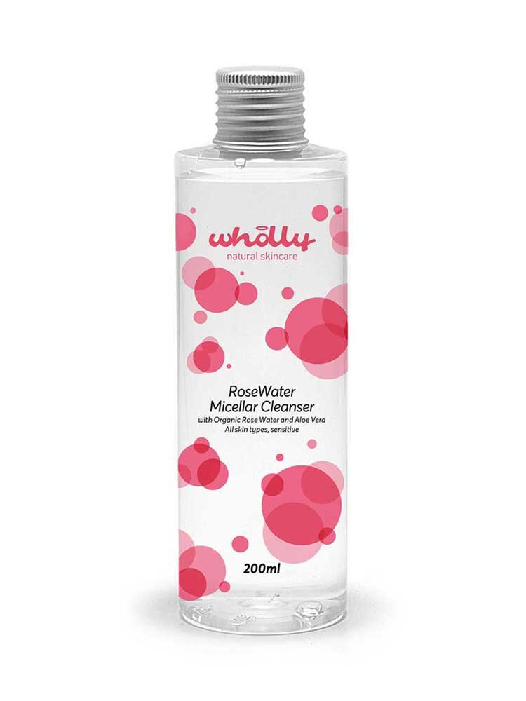 Rose Water Micellar Cleanser 200ml by Wholly
