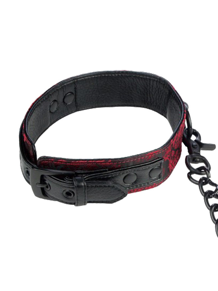 Scandal Collar with Leash by Calexotics