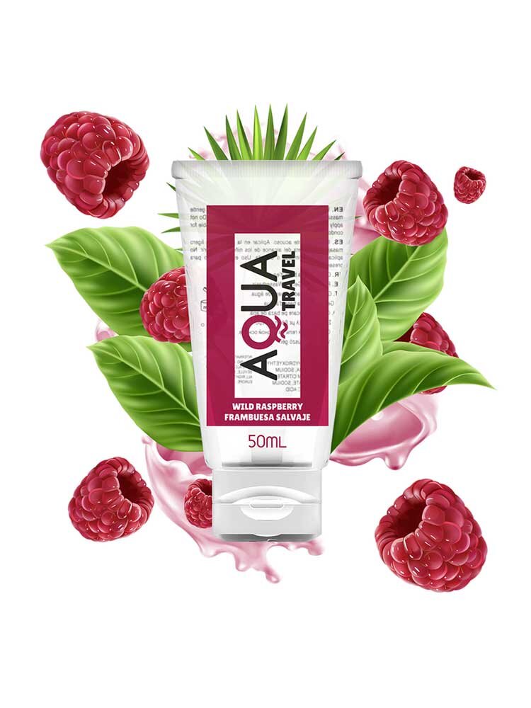Wild Raspberry Aqua Travel Waterbased Lubricant (Υδατοδιαλυτό) 50ml DreamLove