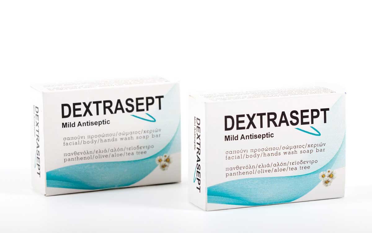 Αντισηπτικό σαπούνι 100gr by Dextrasept